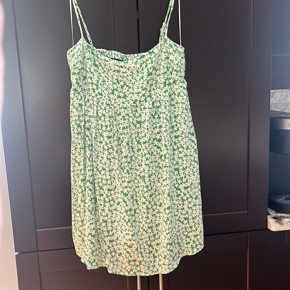 Woman’s garage romper dress